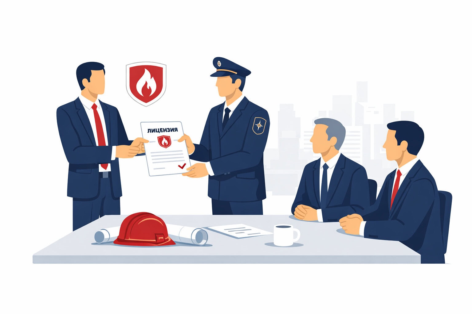 Требования к организациям и ИП при оформлении пожарной лицензии МЧС