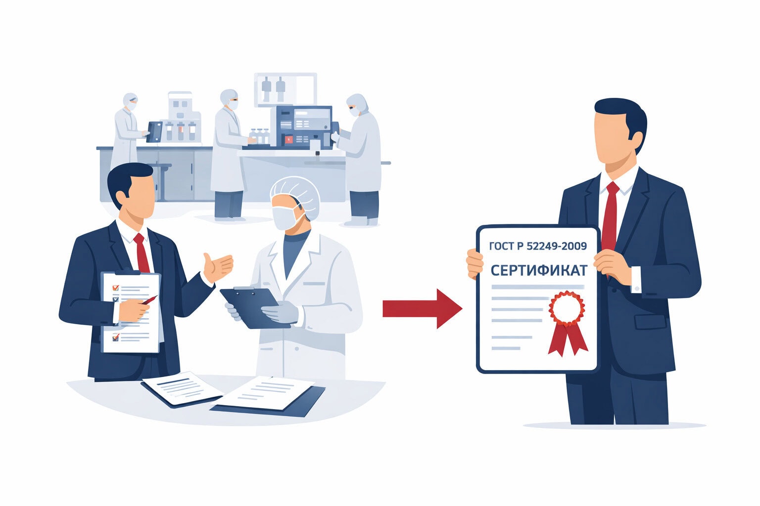 Процедура сертификации ГОСТ Р 52249-2009 в Барнауле